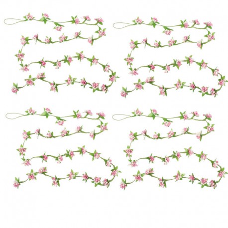 Girlang rosa 4-pack