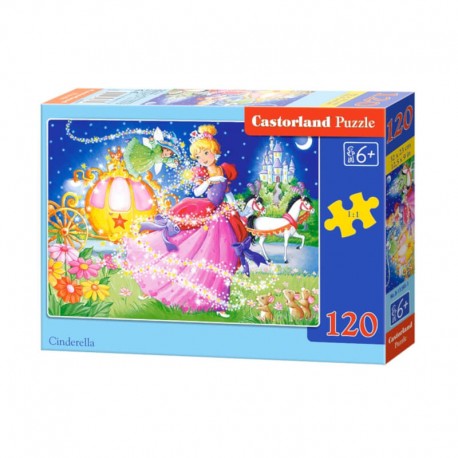 Pussel cinderella, 120 bitar