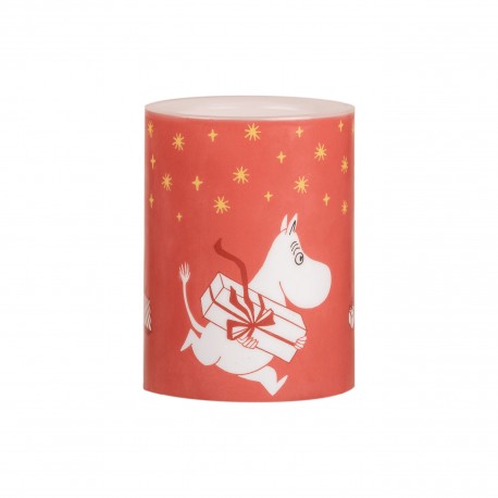 Mumin led- ljus  presenter 10 cm högt från muurla