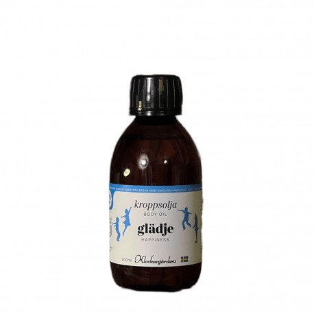 Glädje kroppsolja 200 ml från klockargårdens
