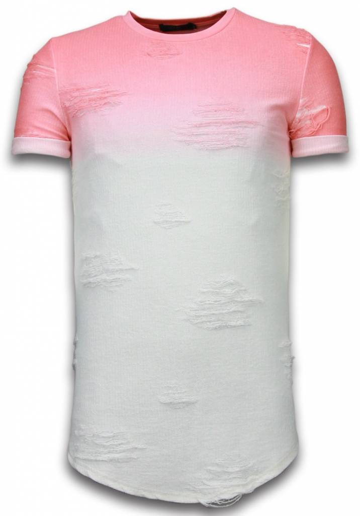 Flare Effect Long Fit Dual Ed - T-Shirt Herr Ros