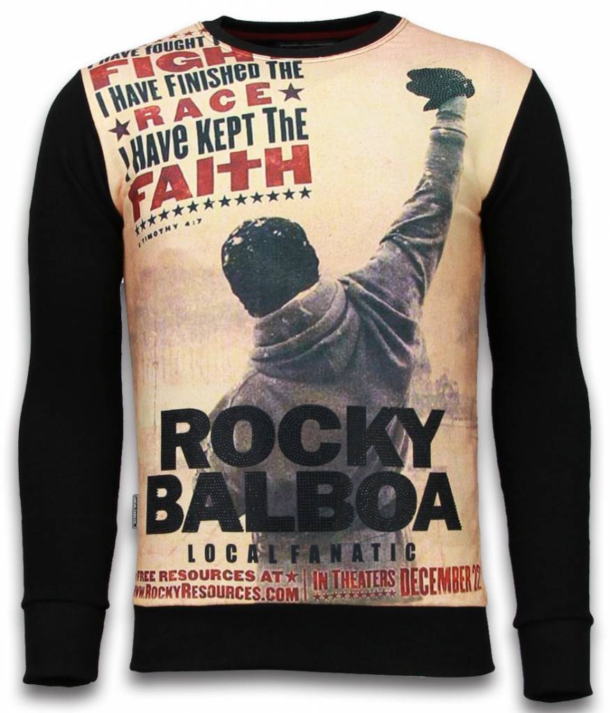 Rocky Balboa Faith Sweater - Man Tröja Svart