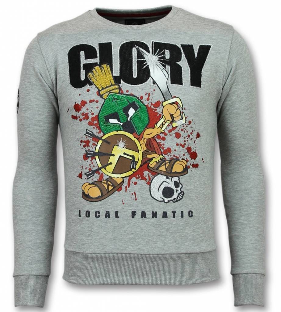 Glory Marvin Spartacus Sweater - Herrtröjor Grå