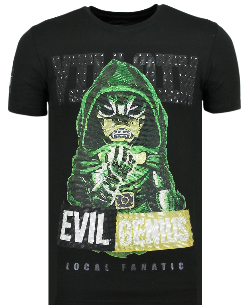 Villain Duck Rhinestones - Köpa T-Shirt På Nätet - Z - Svart