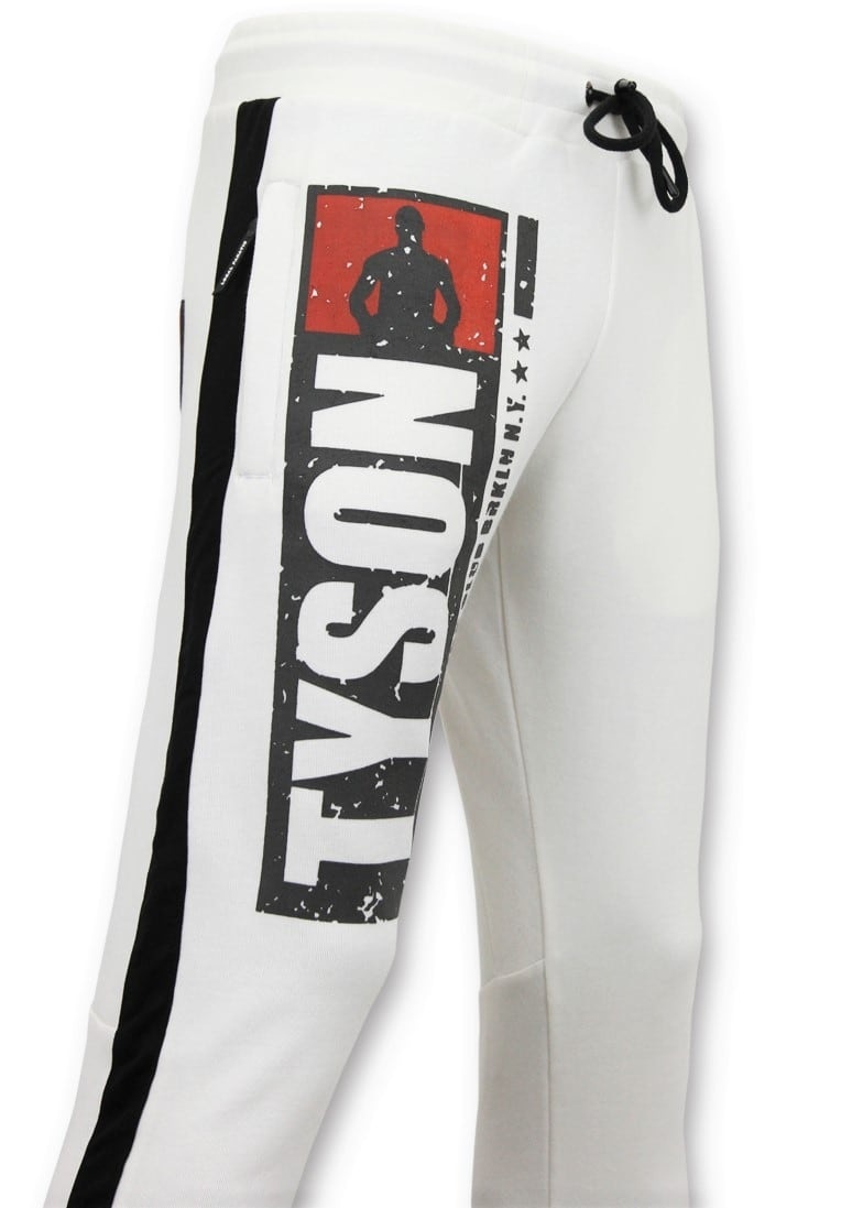 T Herr Joggare - Mike Tyson Boxing Club - Vit