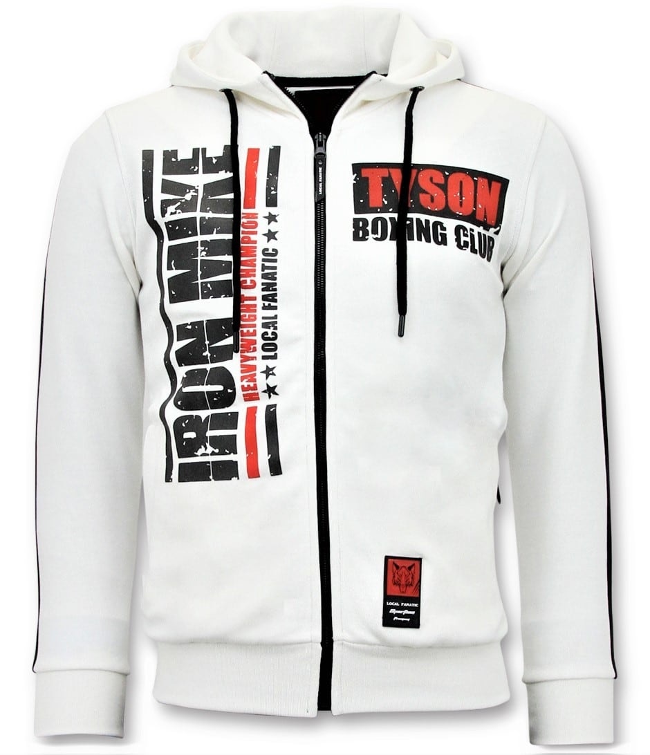 Training Vest Män - Iron Mike Tyson Boxing - Vit