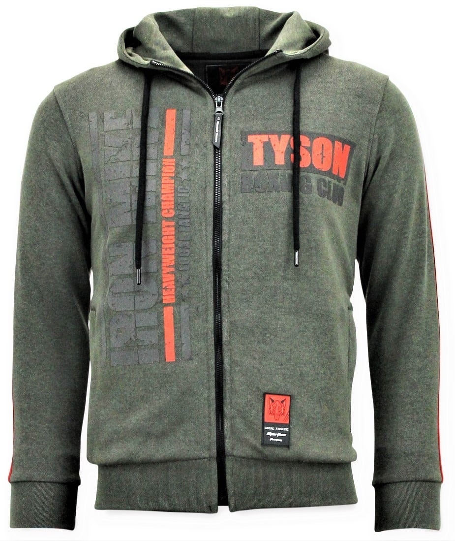 Training Vest Män - Mike Tyson Boxing Iron - Grön