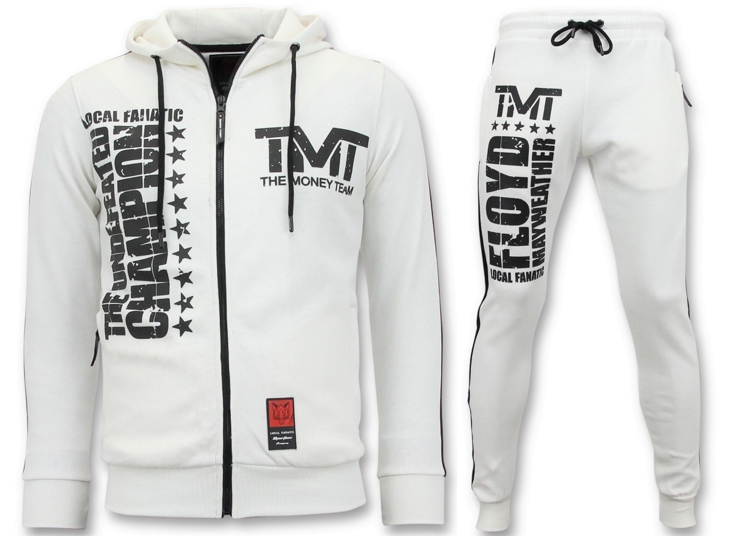 Tränings Män - TMT Floyd Mayweather Set - Vit