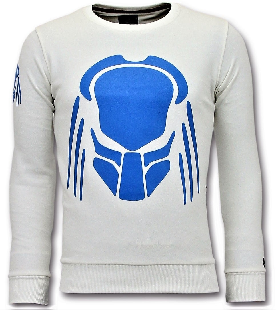 Tröja Män - Predator Neon Print - Vit