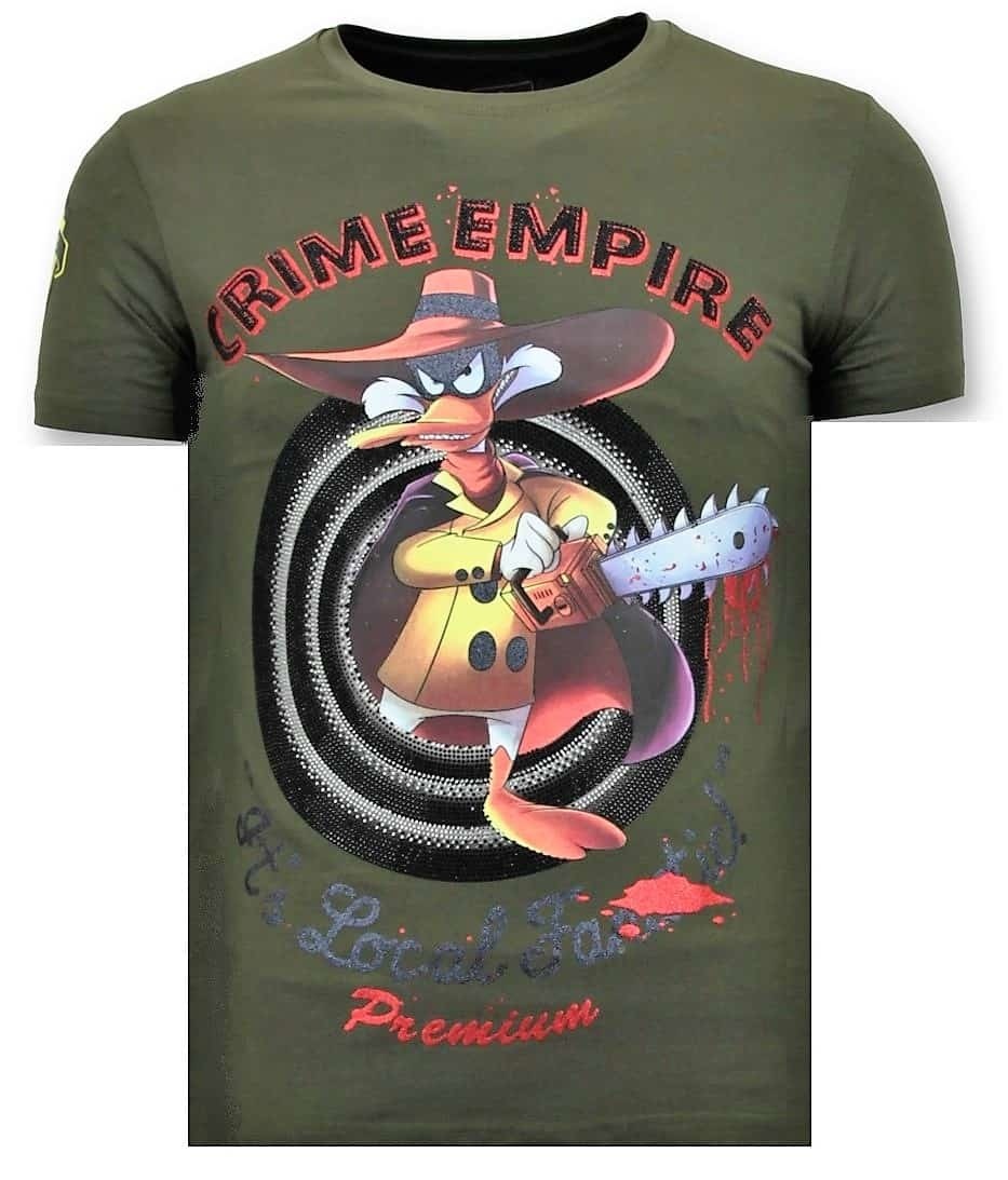 Tuff Män T-Shirt - Brott Empire Grön