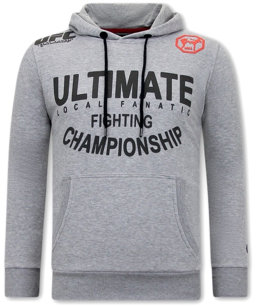 Huvtröja Herr UFC Ultimate Fighting - Grå