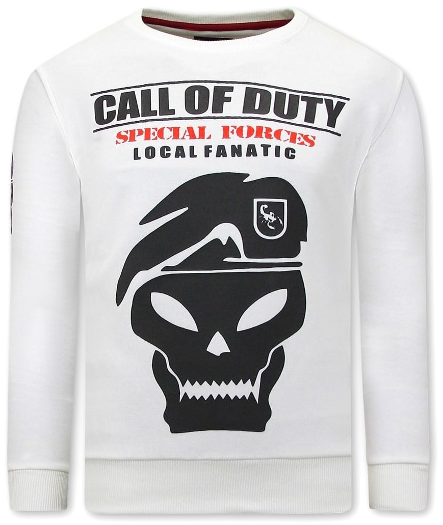 Call Of Duty Tröjor Herr - Vit