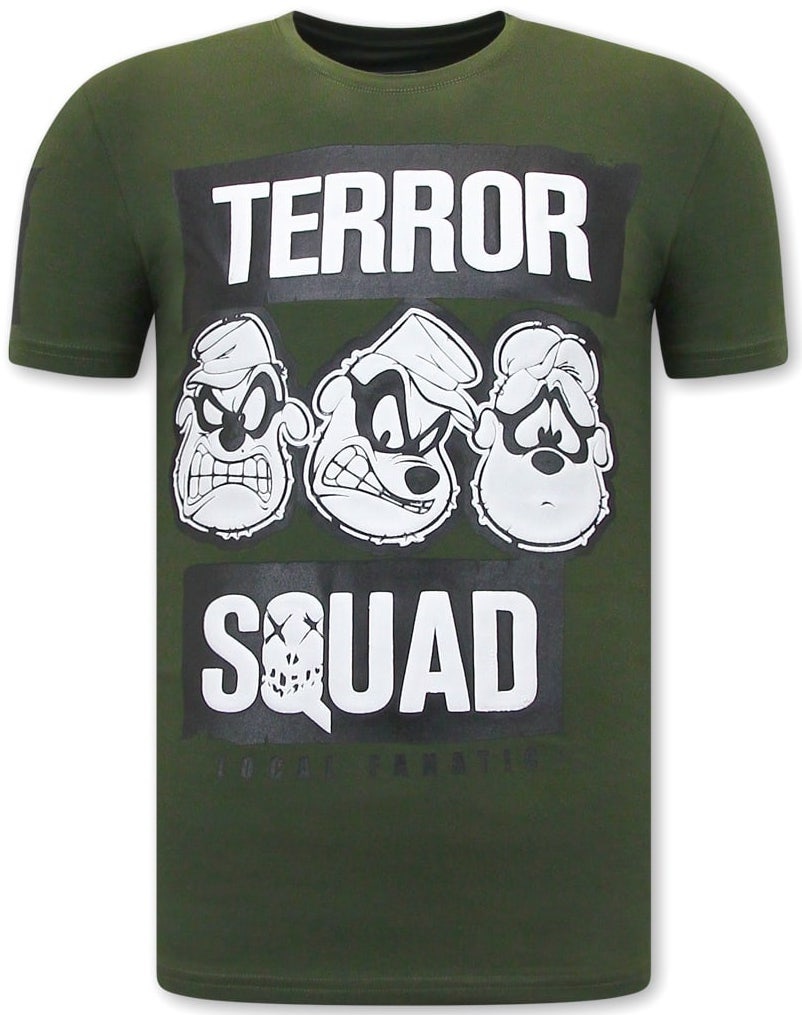 T-Shirt Med Tryck Beagle Boys Squad - Grön