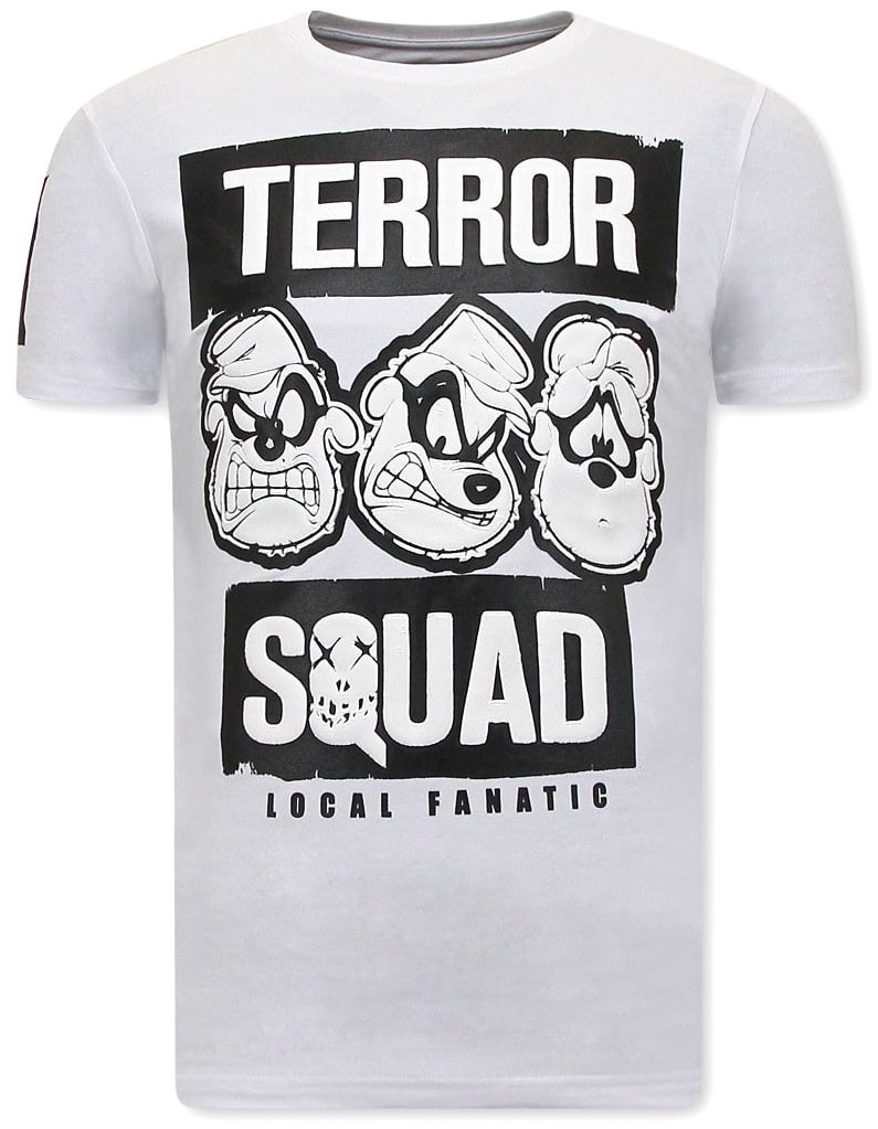 T-Shirt Med Tryck Beagle Boys Squad - Vit