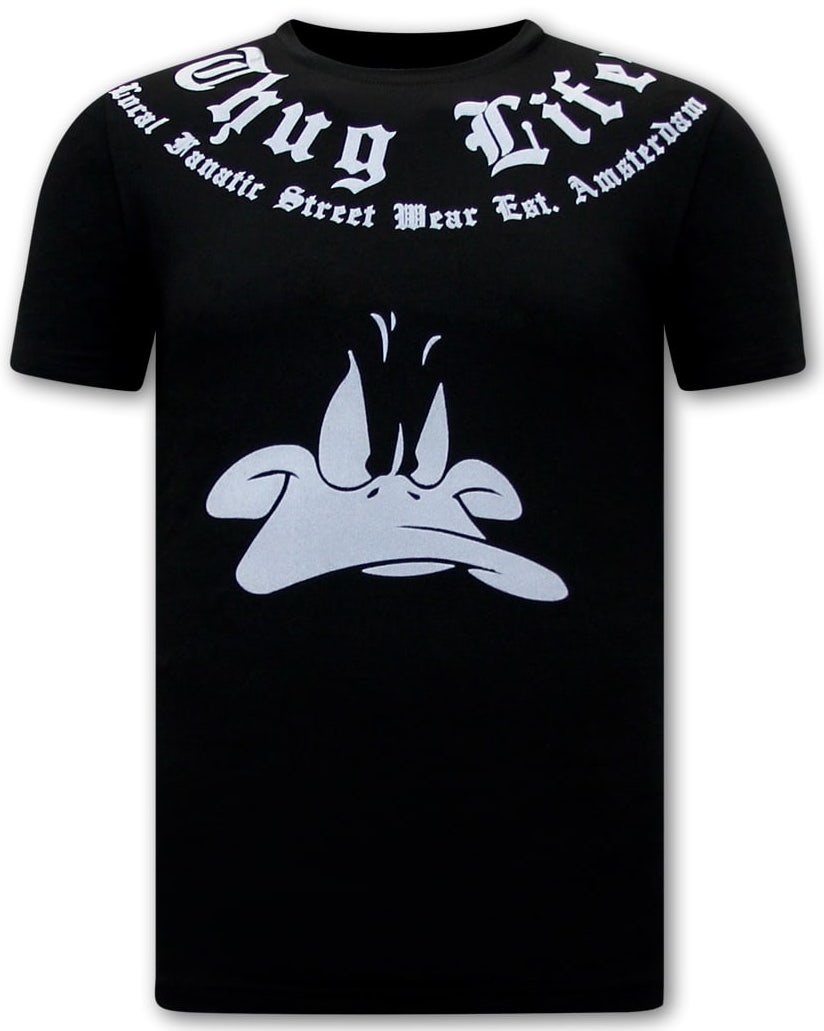 Thug Life Herr T-Shirt - Svart