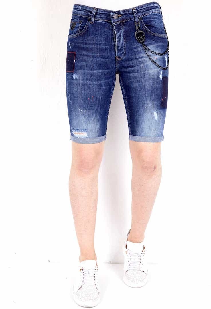 Halvlånga Shorts - Bla