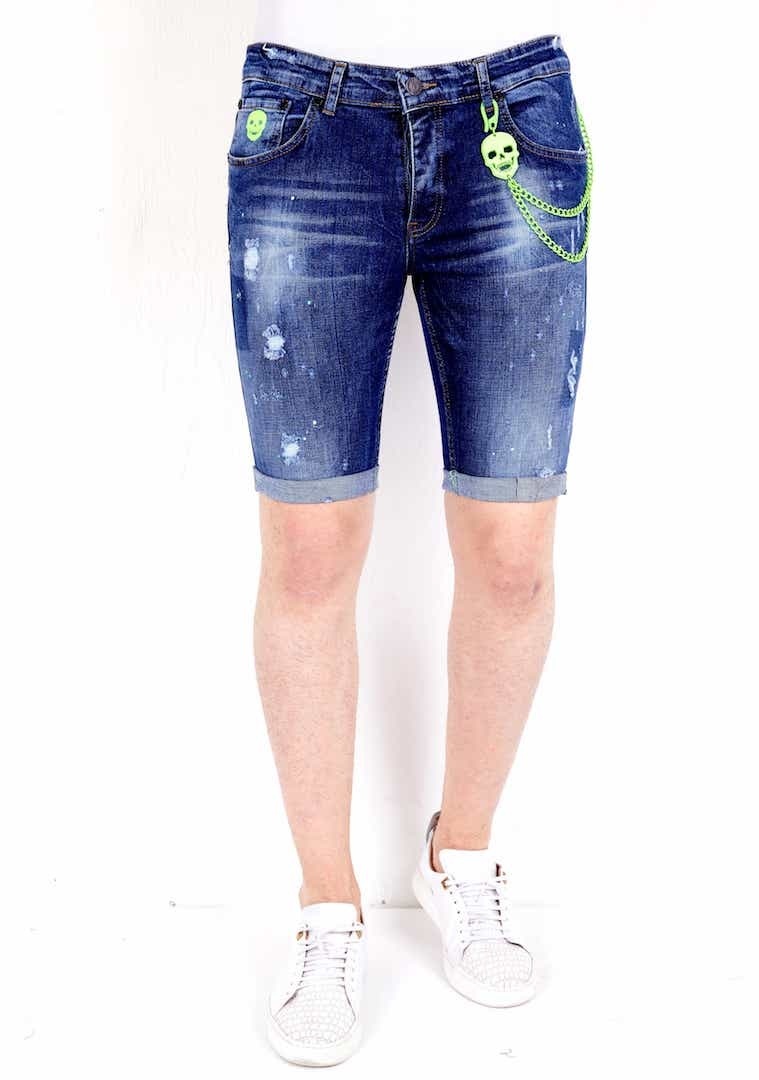 Capri Shorts Herr - Bla