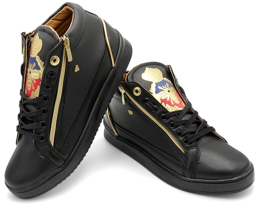 Cash Money - Sneakers Herr Prince Full Black Svart