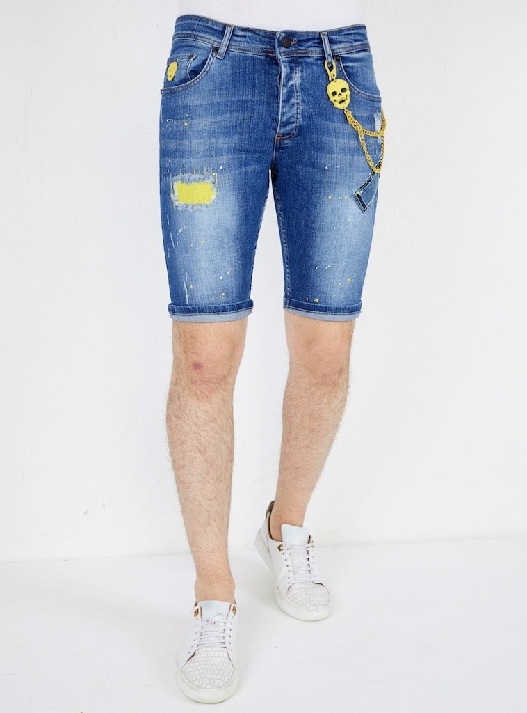 A Jeansshorts Herr - Bla