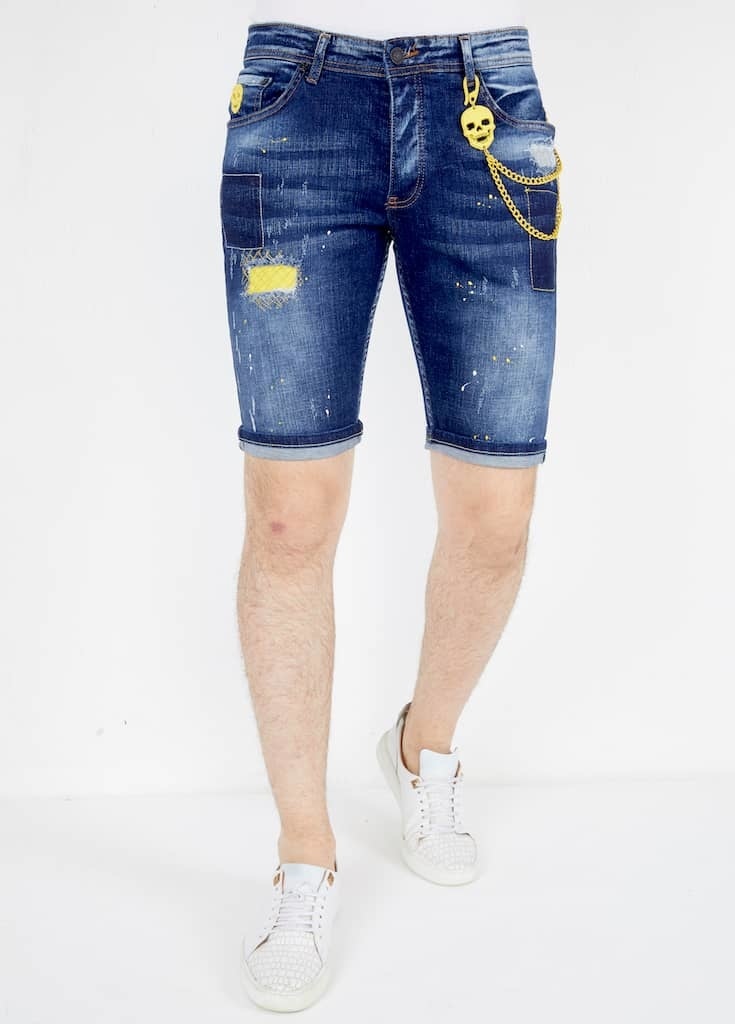 Shorts Stretch Herr - Bla