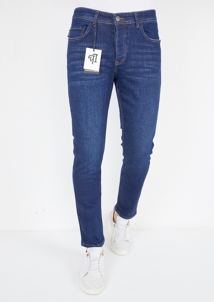 Jeans För Män Normal Passform - A.B - Bla