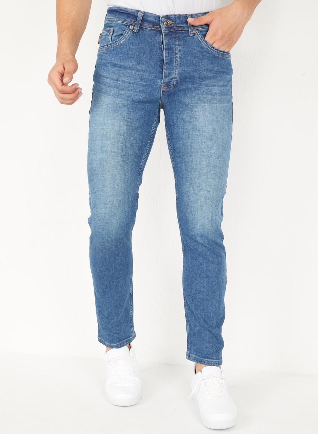 Herrkläder Jeans Regular Fit Blå
