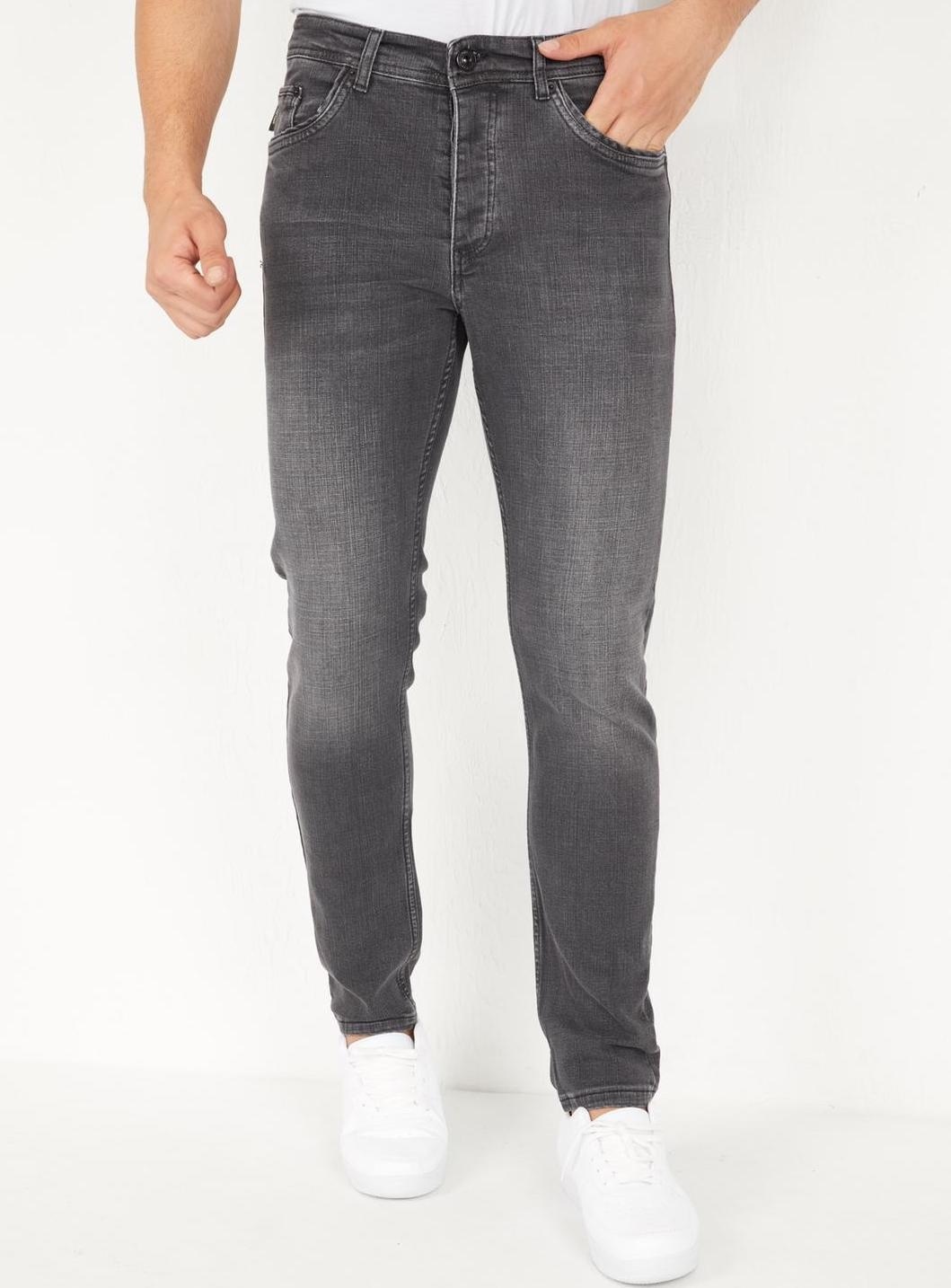 Jeans Herr Regular Fit Jeans Grå