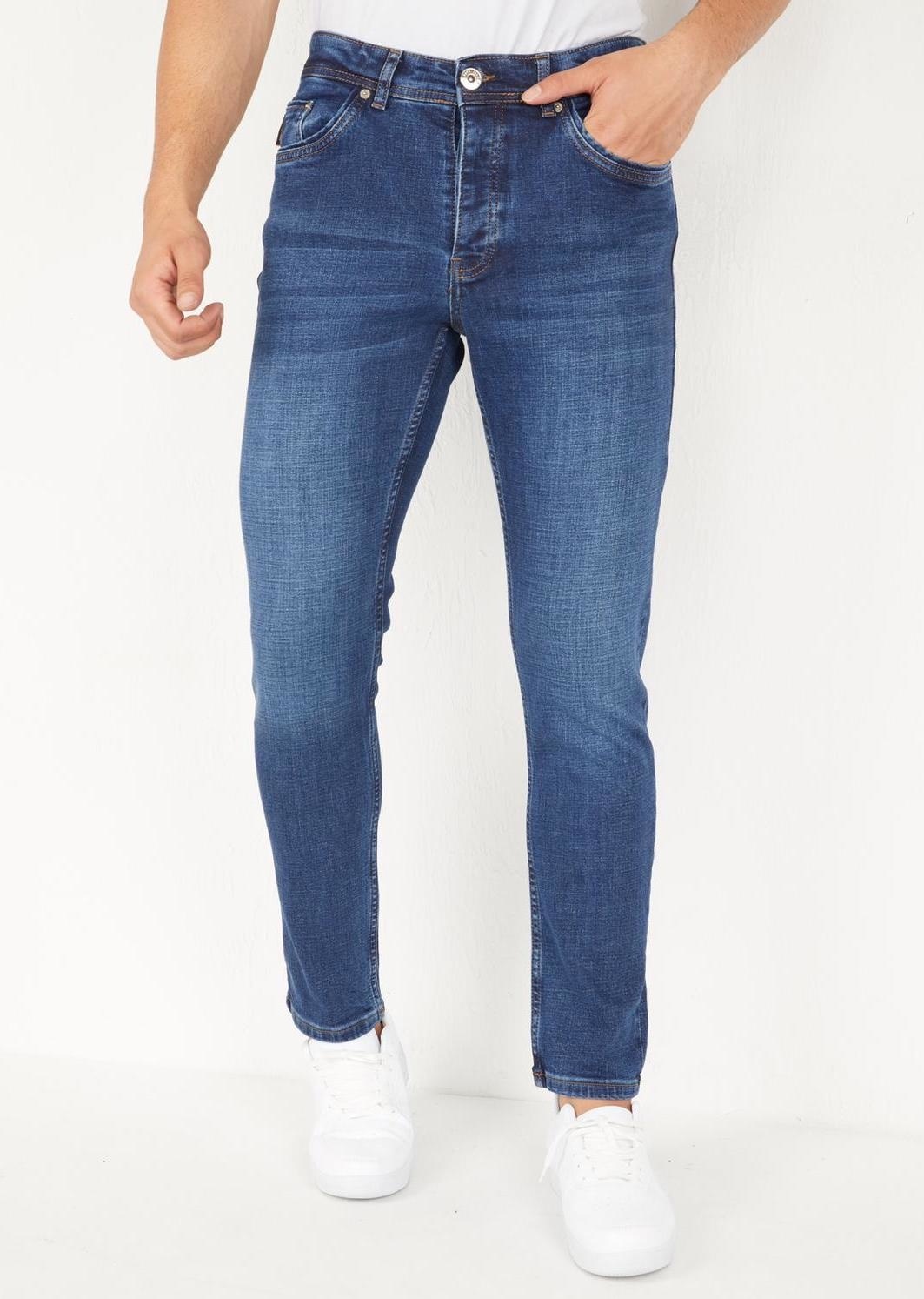 Herr Jeans Regular Fit Blå