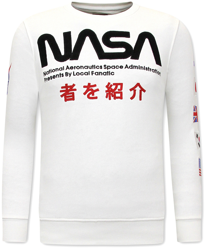 Tröjor Herr NASA International Vit