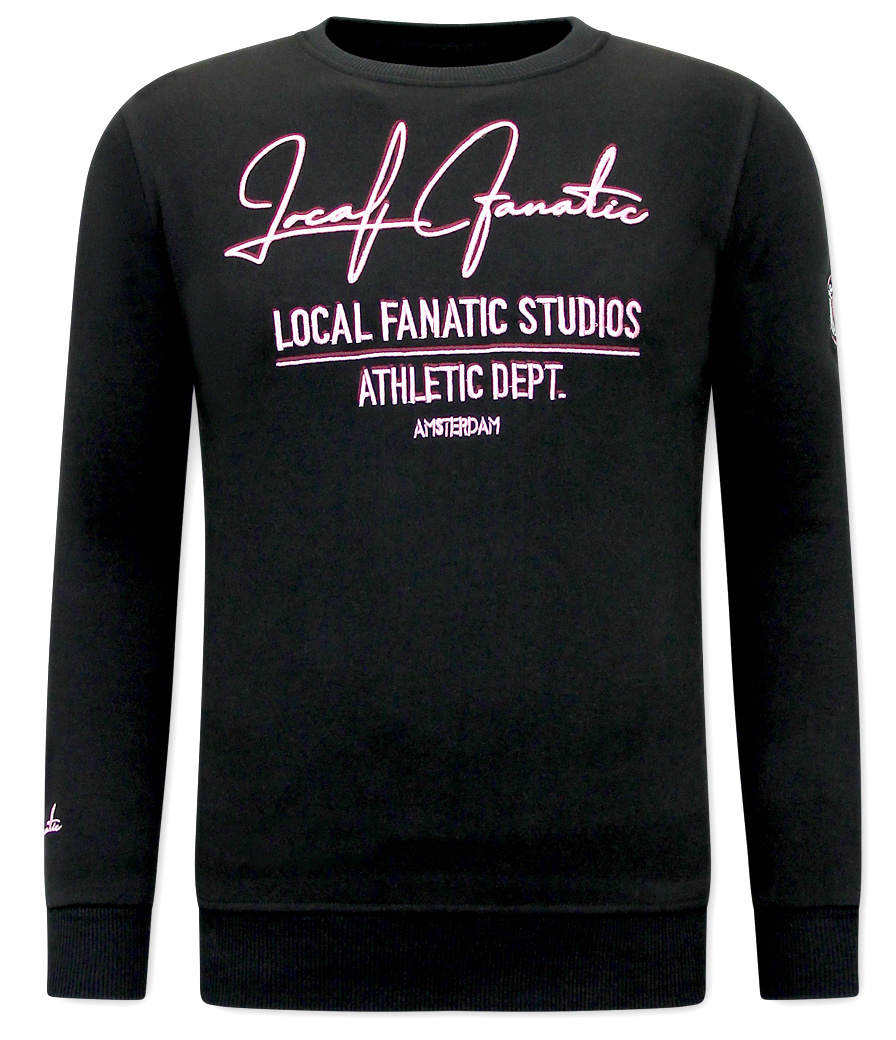 Herr SweaT-Shirt Athletic Dept Svart
