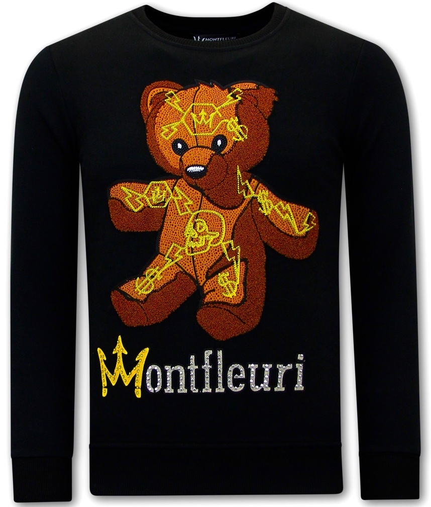 Herrtröjor Teddy Bear - Svart