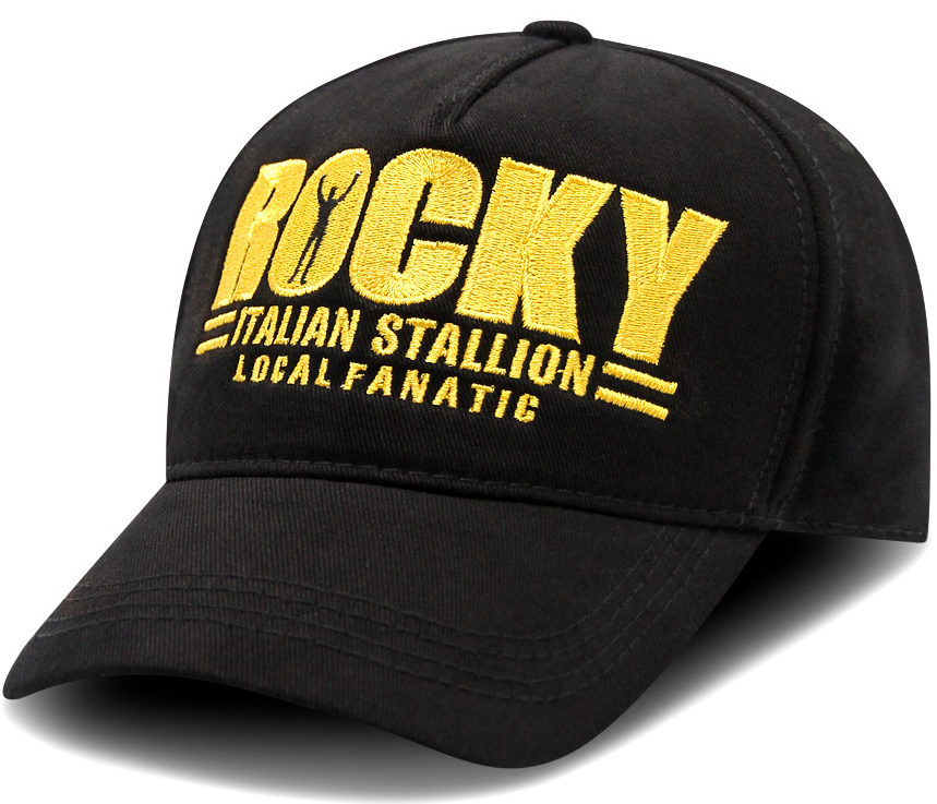 Herr Kepsar Rocky Balboa - Svart