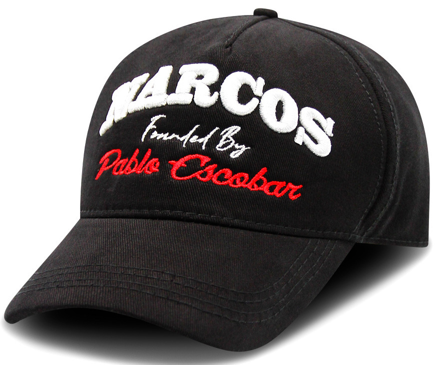 Narcos Pablo Escobar Herr Kepsar - Svart