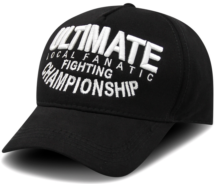 Cap Ultimate UFC - Svart