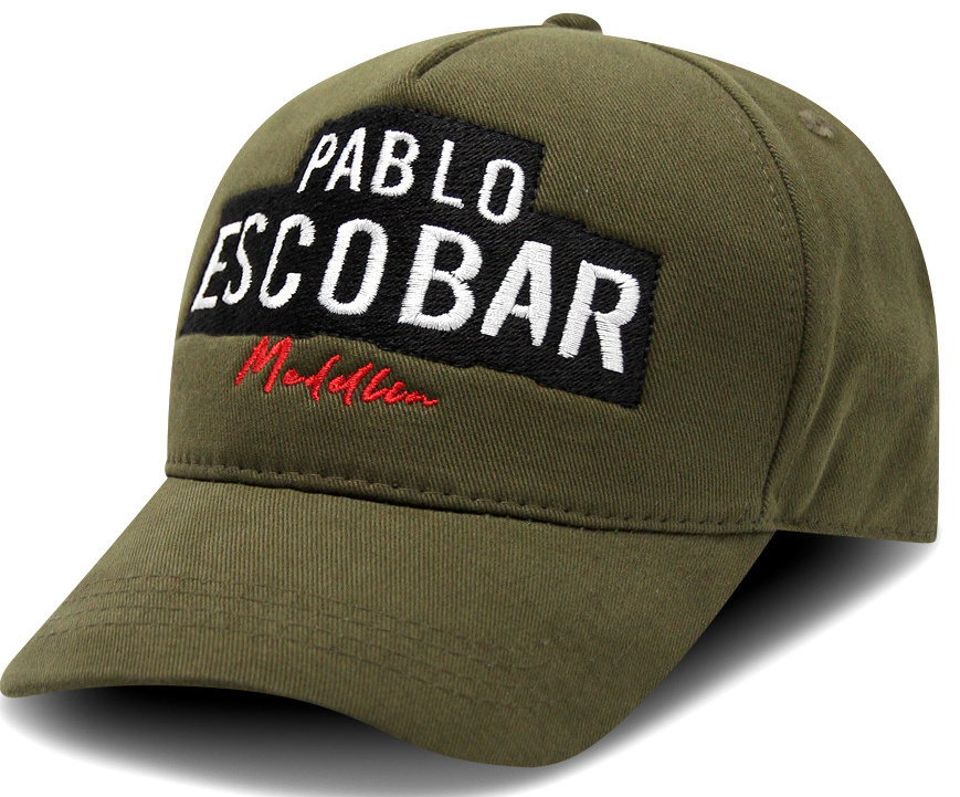Pablo Escobar Keps Män - Gron