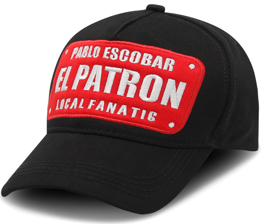 Pablo Escobar Keps - Svart