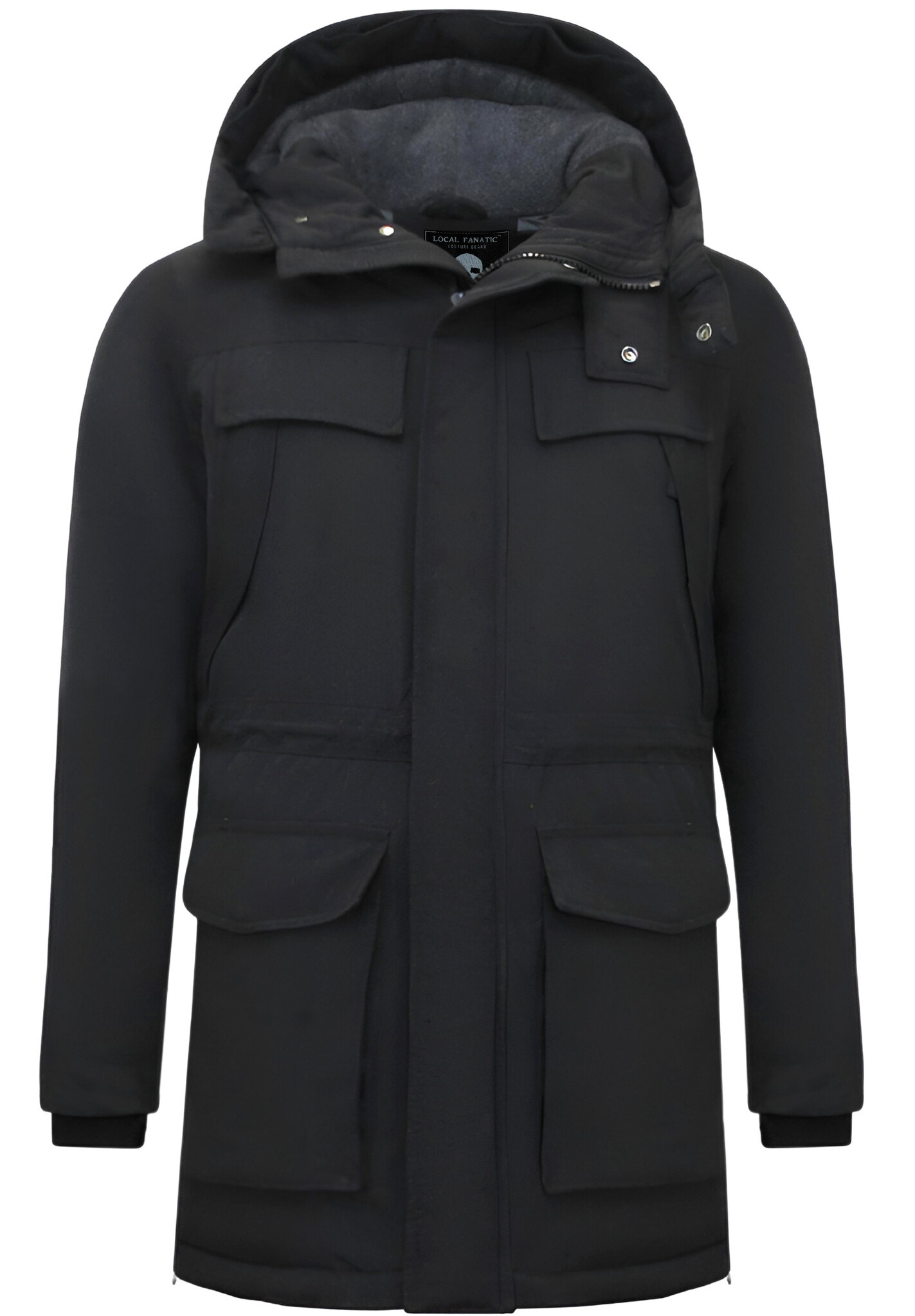 Vinterjacka Herr Parka Med Huva