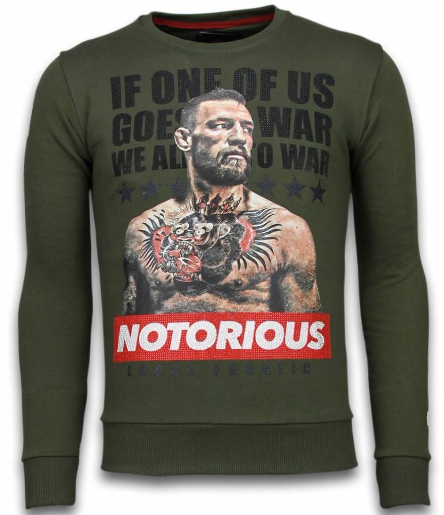 Conor Notorious Crewneck - Groen