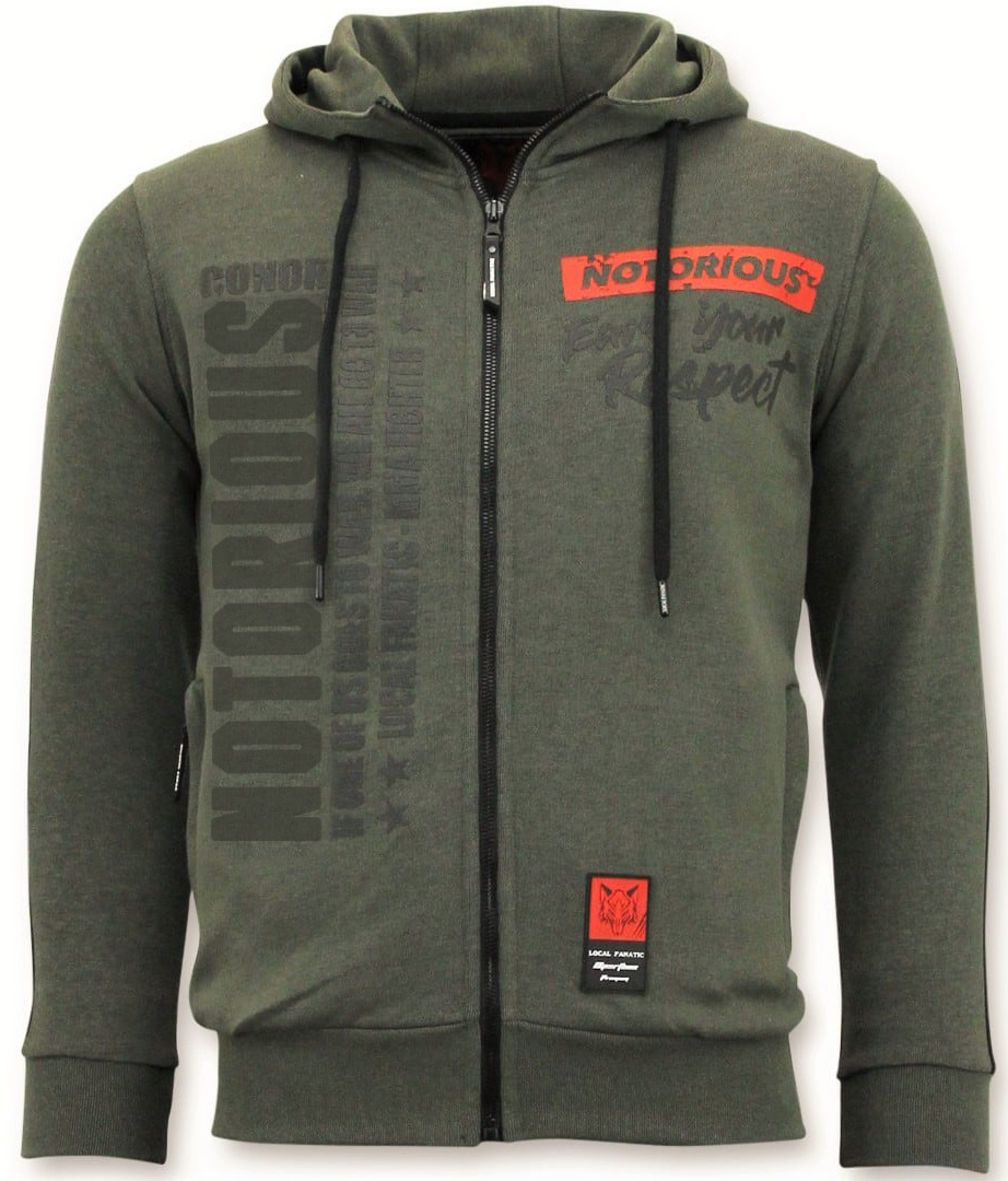 Träningsoverall Män Conor Notorious Hoodie- Grön