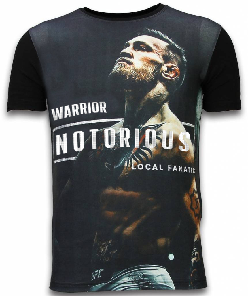 Conor Fighter - Digital T-Shirt - Svart