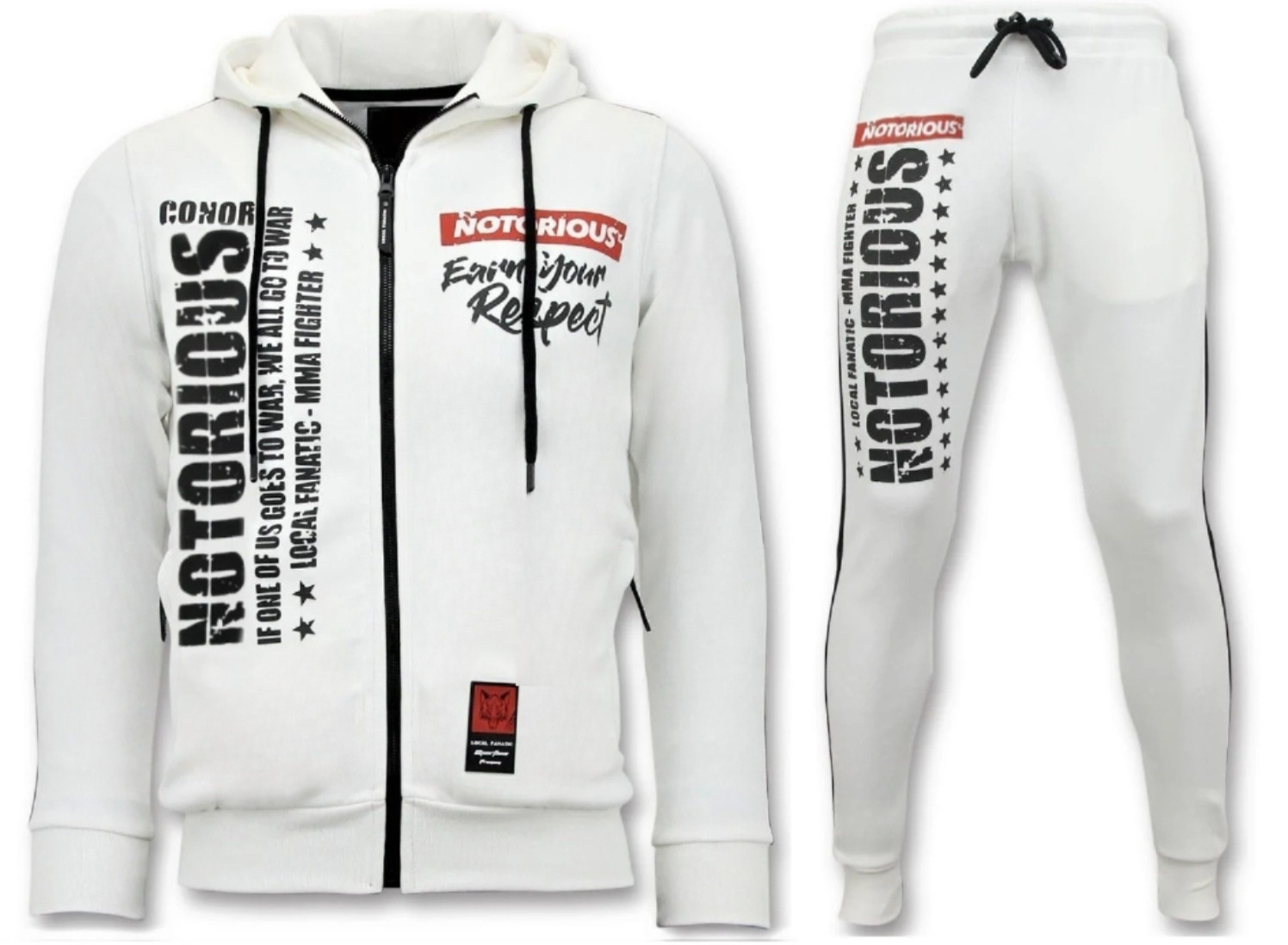 Joggingdräkt För Män Conor Notorious Sport Set - Vit