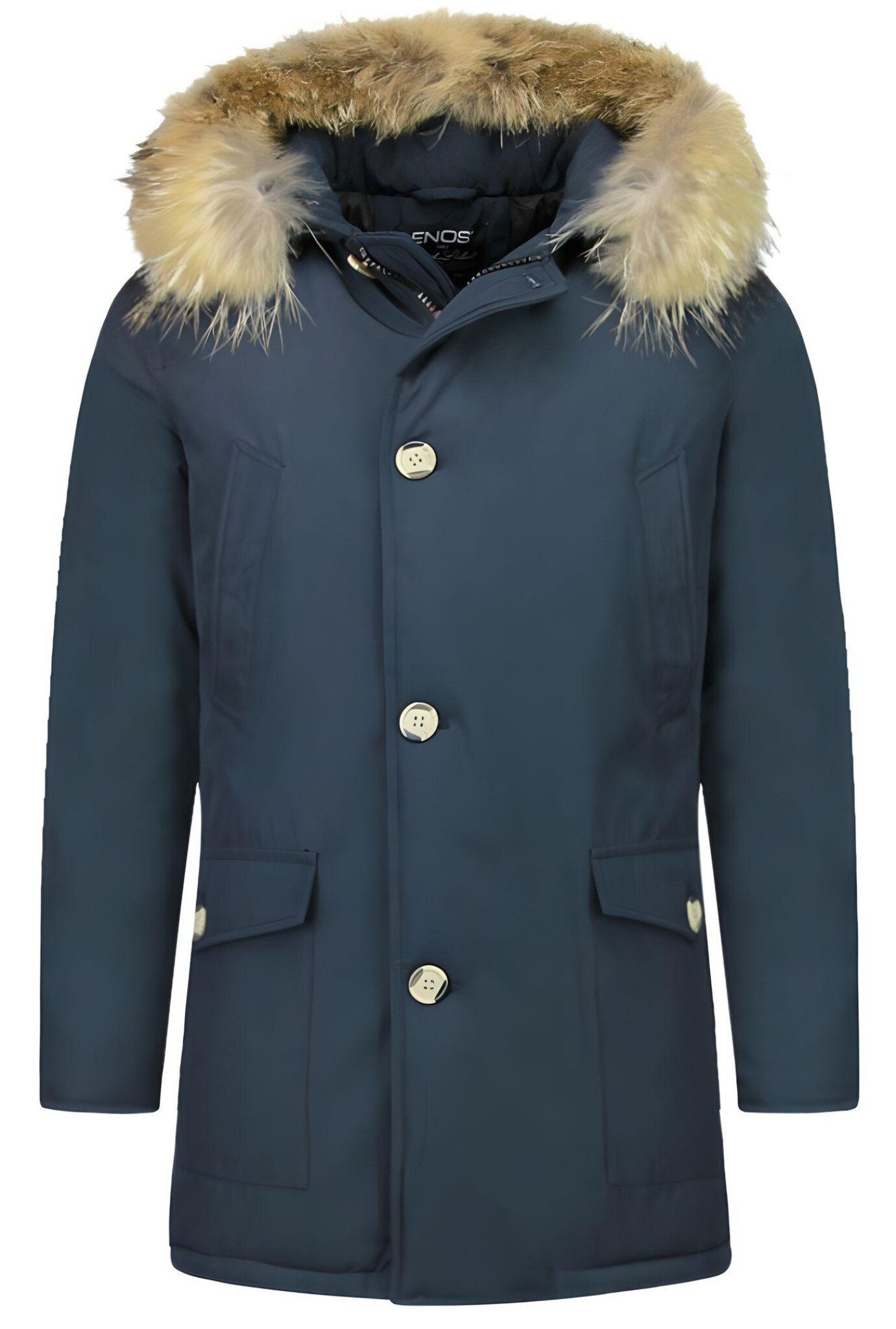 Vinterjackor Wooly Långa - Parka Pocket - PI-B - Blå