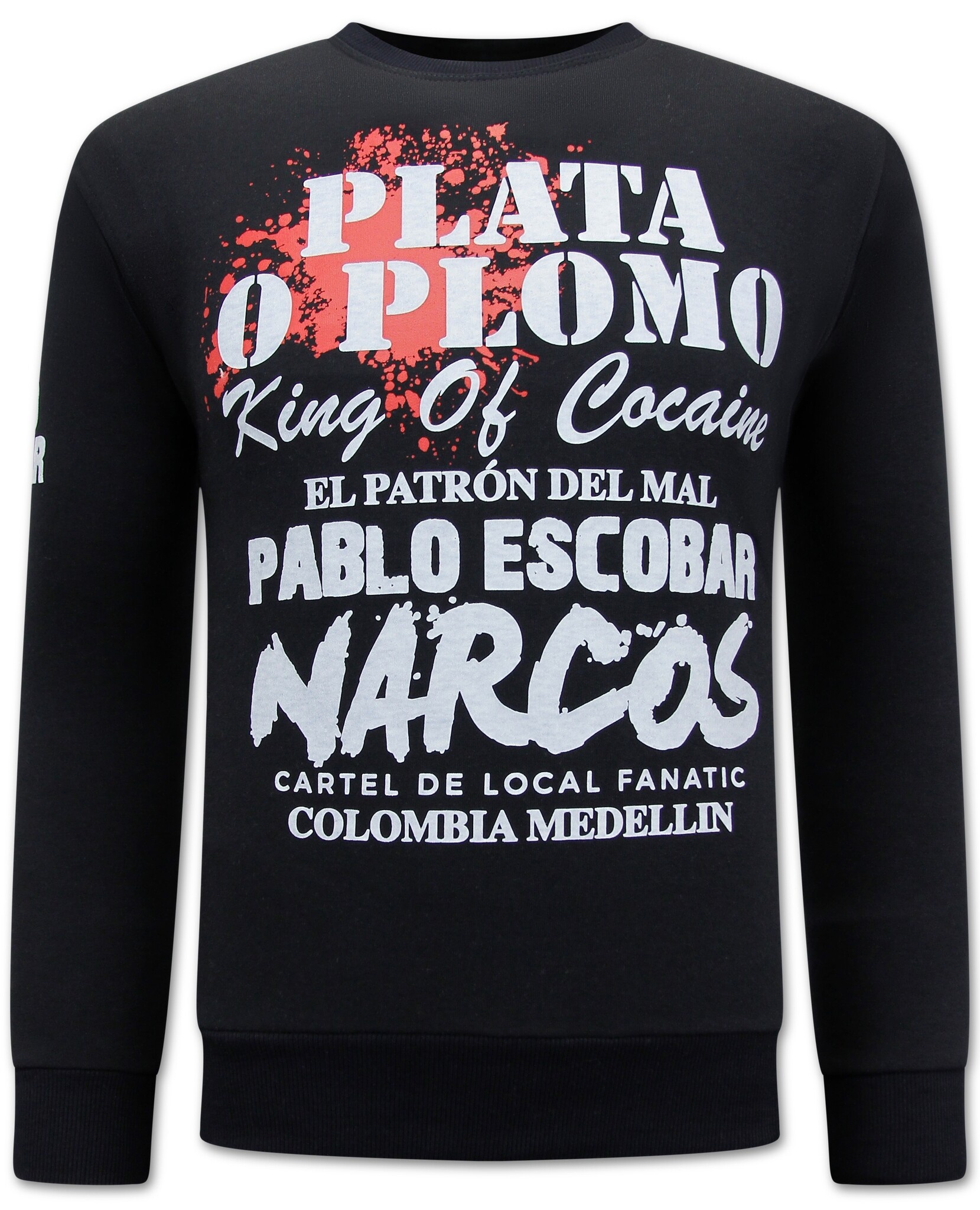 El Patron - Pablo Escobar Herrtröja - Svart