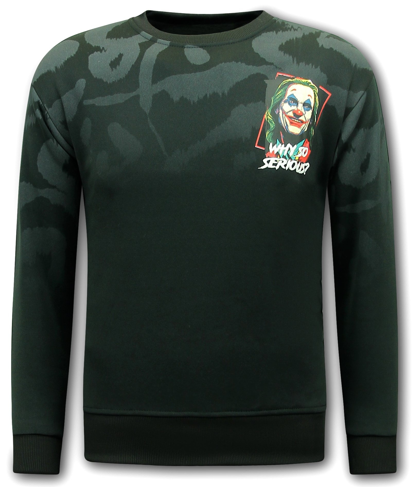 Tröjor Herr Vuxna - Herrtröja Joker - Svart