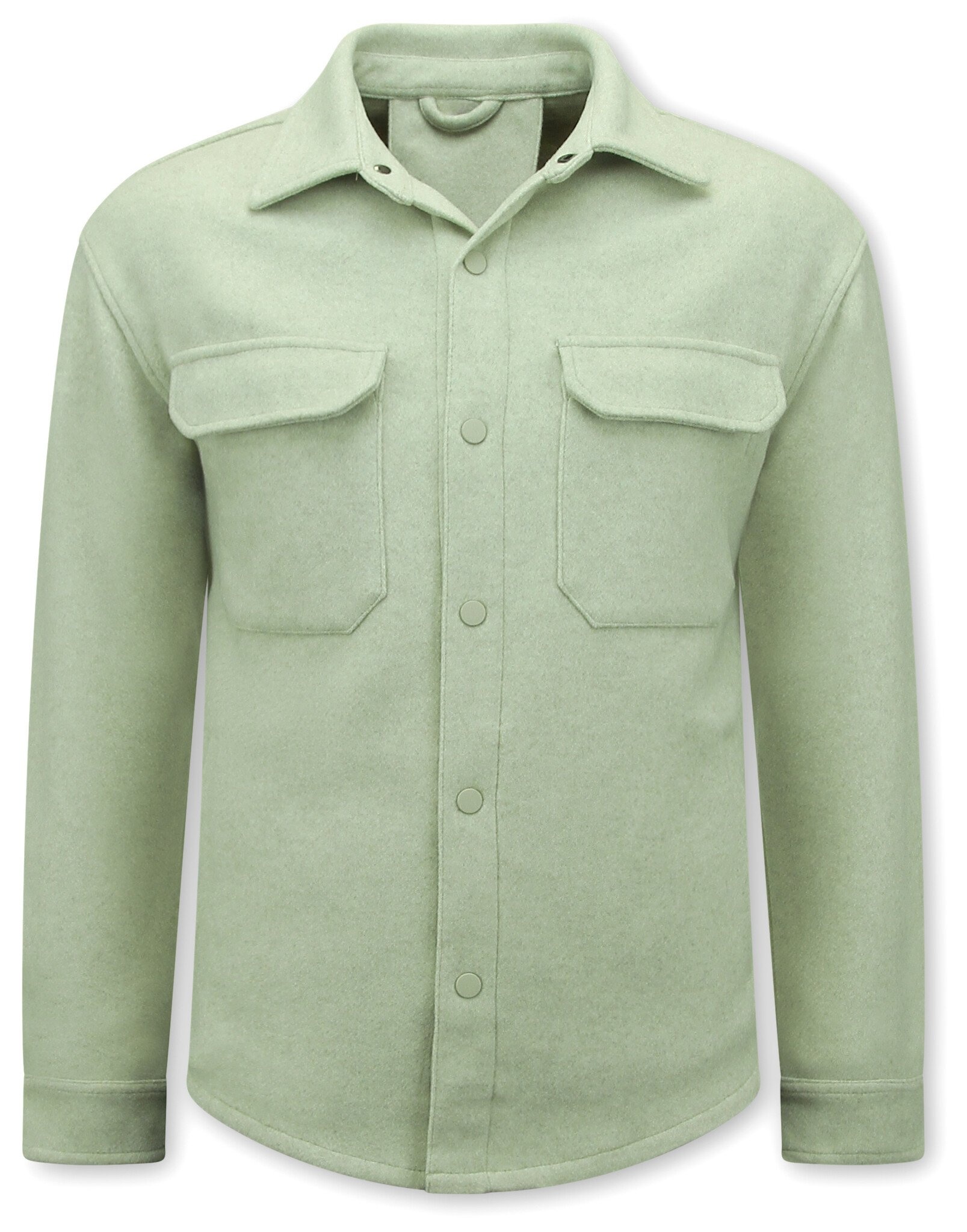 Herrövertröja Med Fickor - Beige