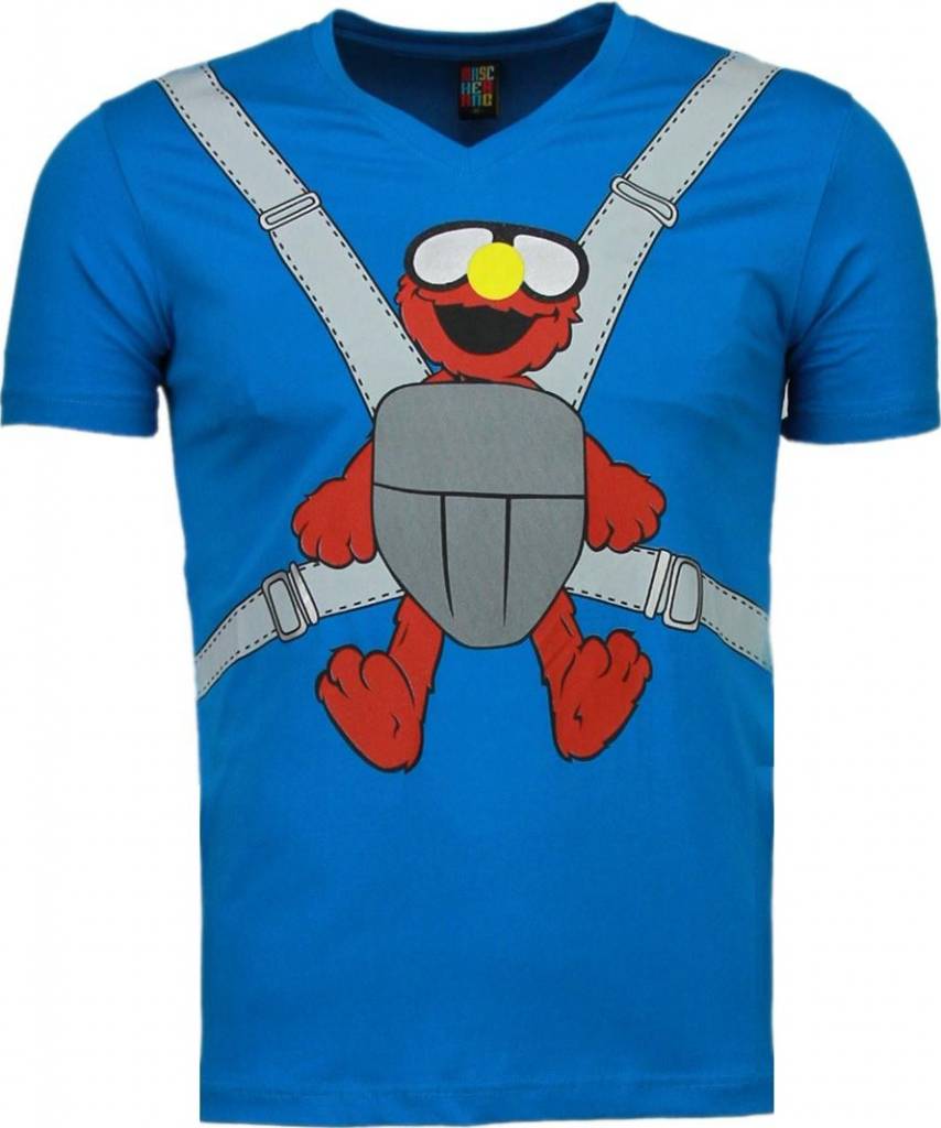 Baby Bear Roliga - Man T-Shirt Blå