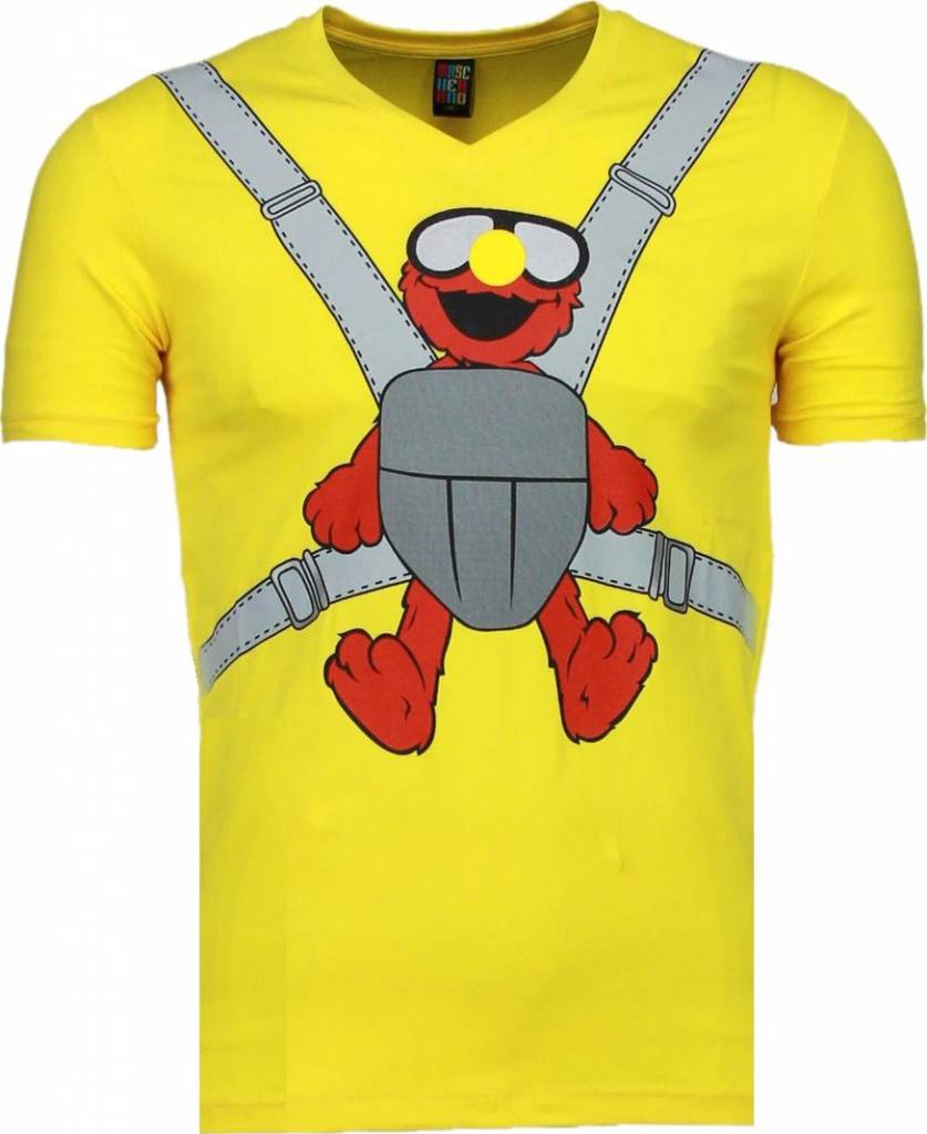 Baby Bear Roliga - T-Shirt Herr - MG - Gul