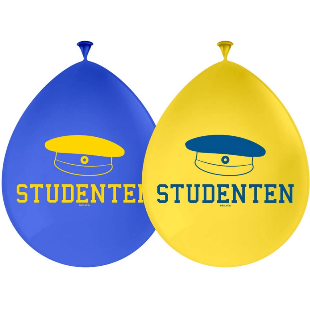 Ballonger 30cm (8st) Studenten