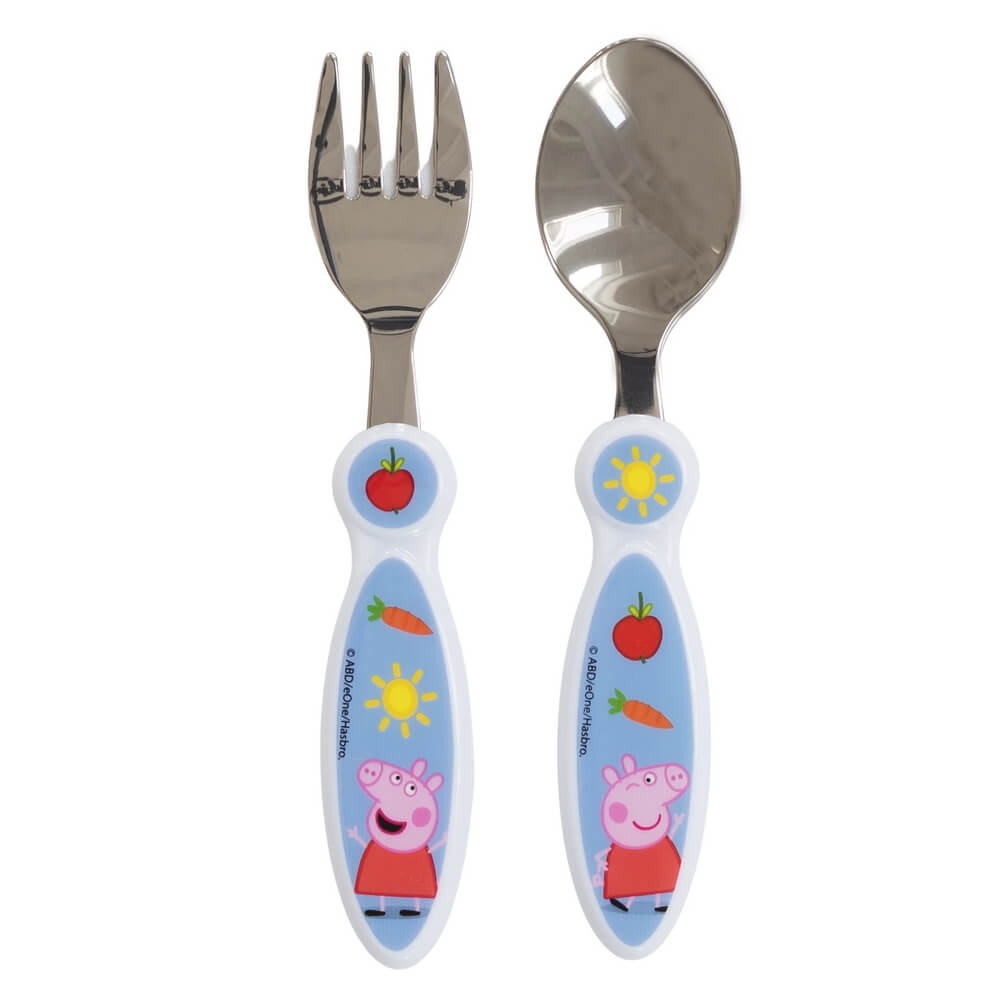 2-pack Metallbestick Peppa Pig