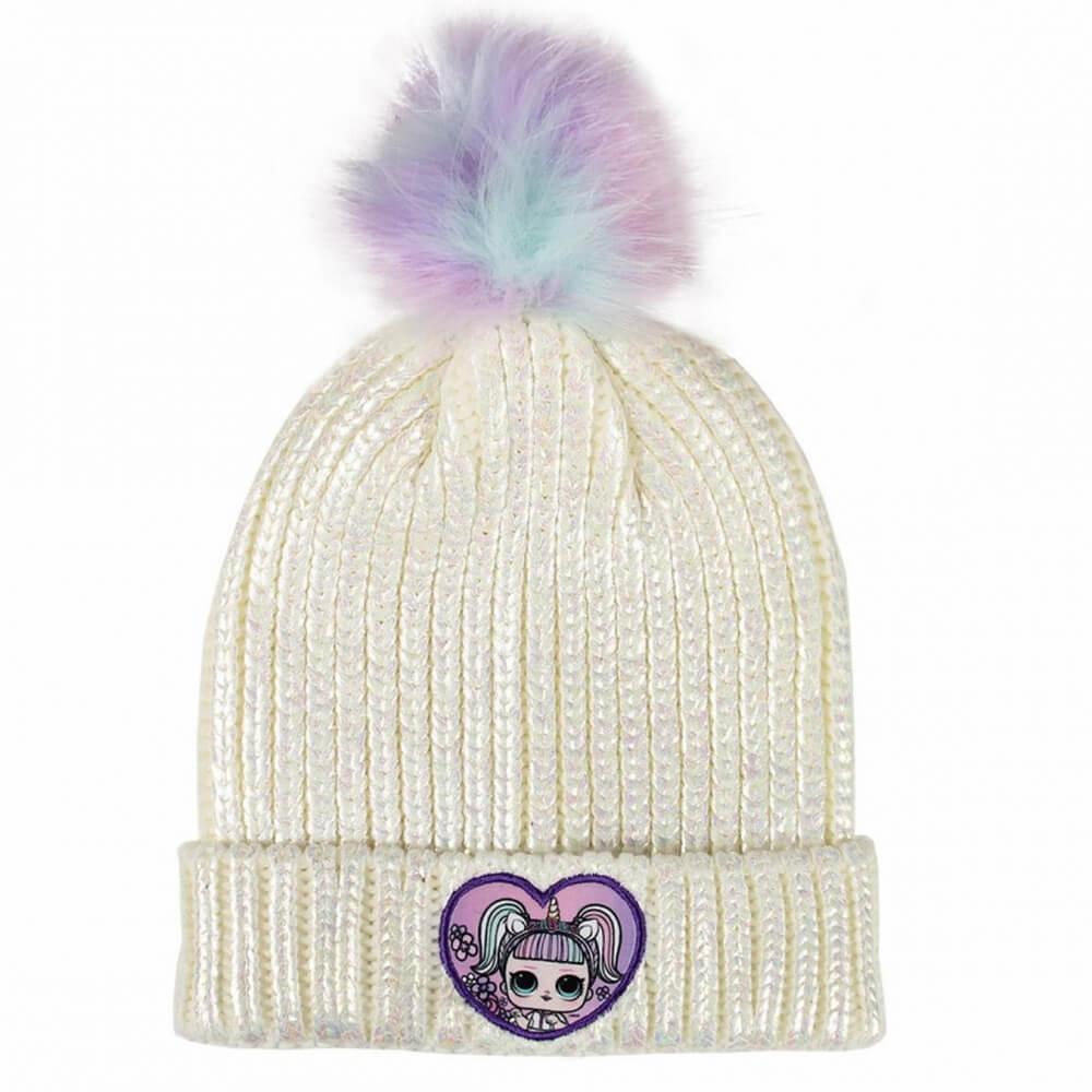 Unicorn Mössa med Pompom (Barn) L.O.L. Surprise